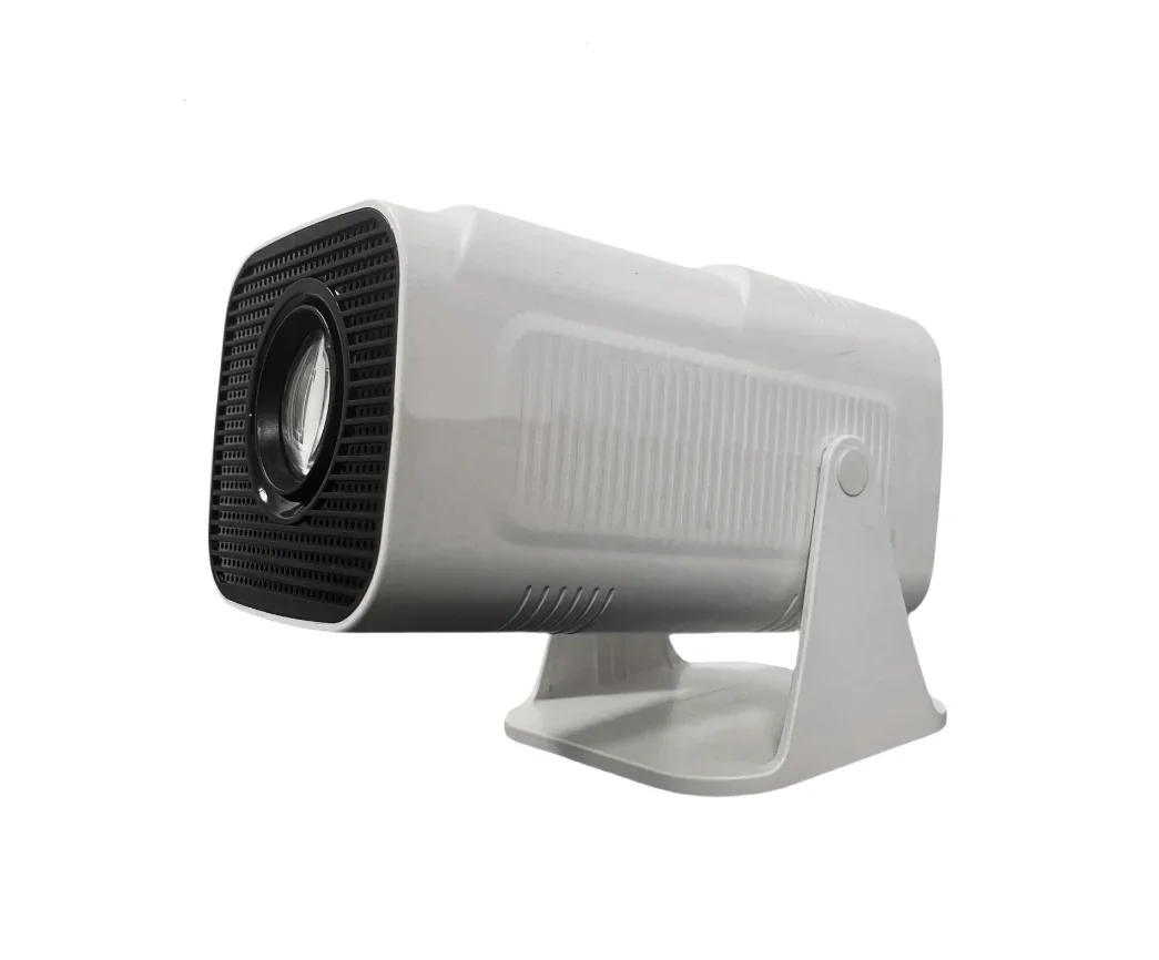 4K Android 11 Projector Native 1080P 390ANSI HY320 Dual Wifi6 BT5.0 1920*1080P Cinema portable Projetor upgrated: WHITE / EU Plug