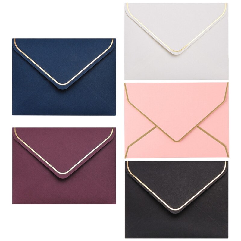 Stamping Zegen Eenvoudige Creatieve Wenskaart Ondersteunende Envelop Bericht