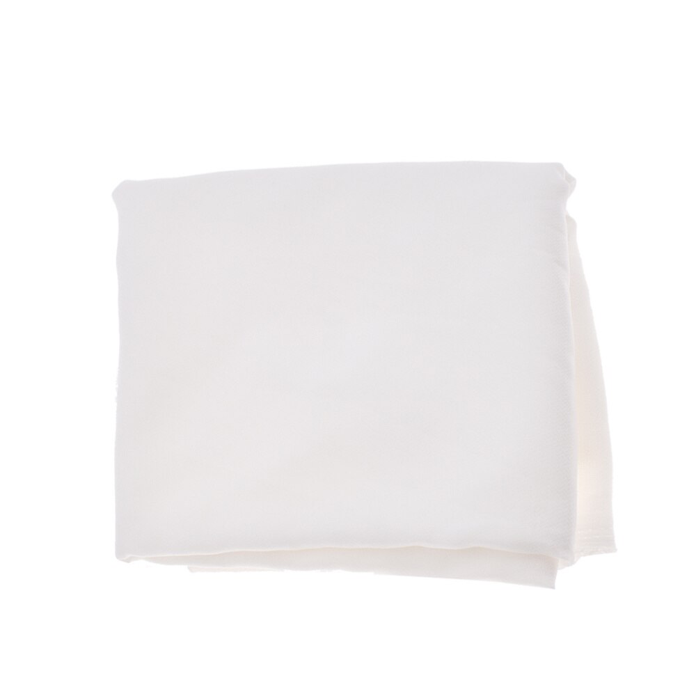 95*50 cm Witte Kleur Enkele Zelfklevende Polyester Interlining Doek Voor DIY Naaien Kledingstuk Tas Speelgoed Quilten Stof