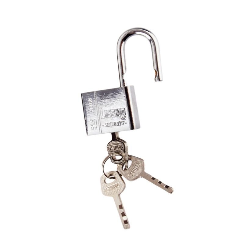 Cadenas en acier inoxydable, verrou robuste solide, serrure de porte, boîte de porte de sécurité antirouille, 30mm 449C
