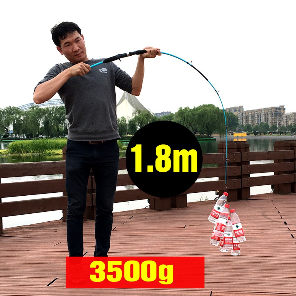 Spinhengel, werphengel, handlokmiddel, carbon feederhengel, karpervliegvistuig, pesca 1.5m 1.8m 3g-21g, ultralicht, reissurfen