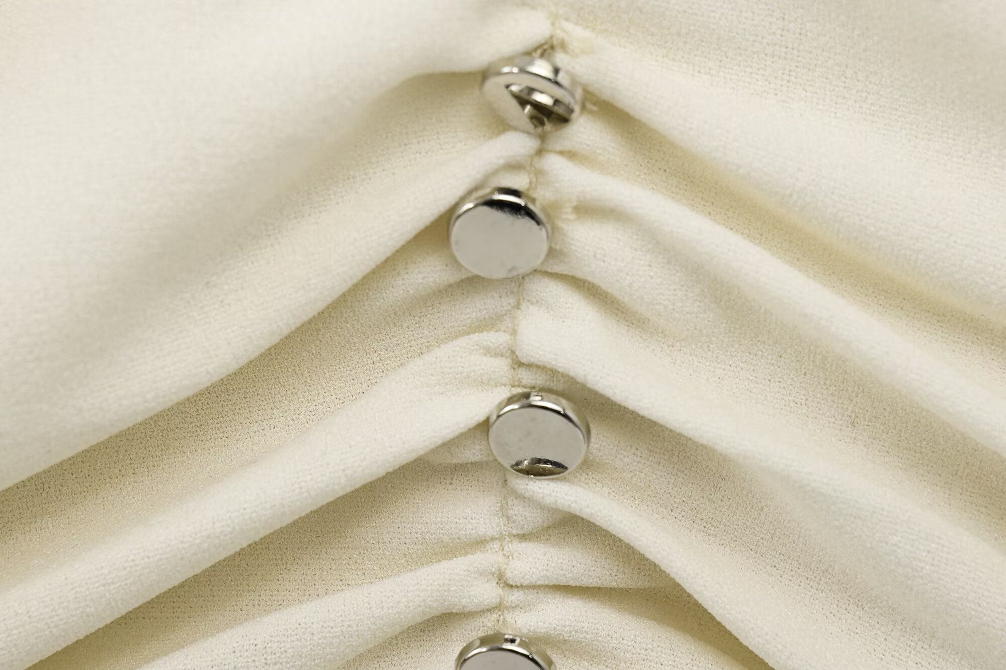 Boutique mode dames casual gevoel Europese en Amerikaanse golfstijl brede swing geplooide top met V-hals