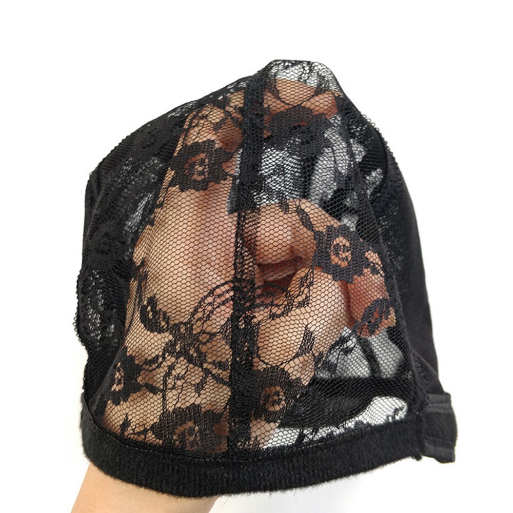 3pcs/lot Wig Cap for Making Wigs with Adjustable Strap on the Back Weaving Cap Glueless Good Wig Caps Hair Net Black