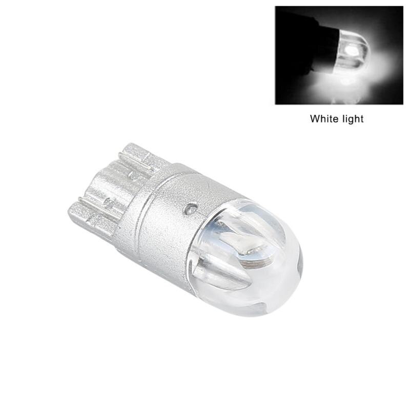 1Pc T10 Led Lampen Wit 168 501 W5W Led Lamp T10 Wedge 3030 2SMD Interieur Verlichting 12V 6000K Parking Lamp Lampen: 6