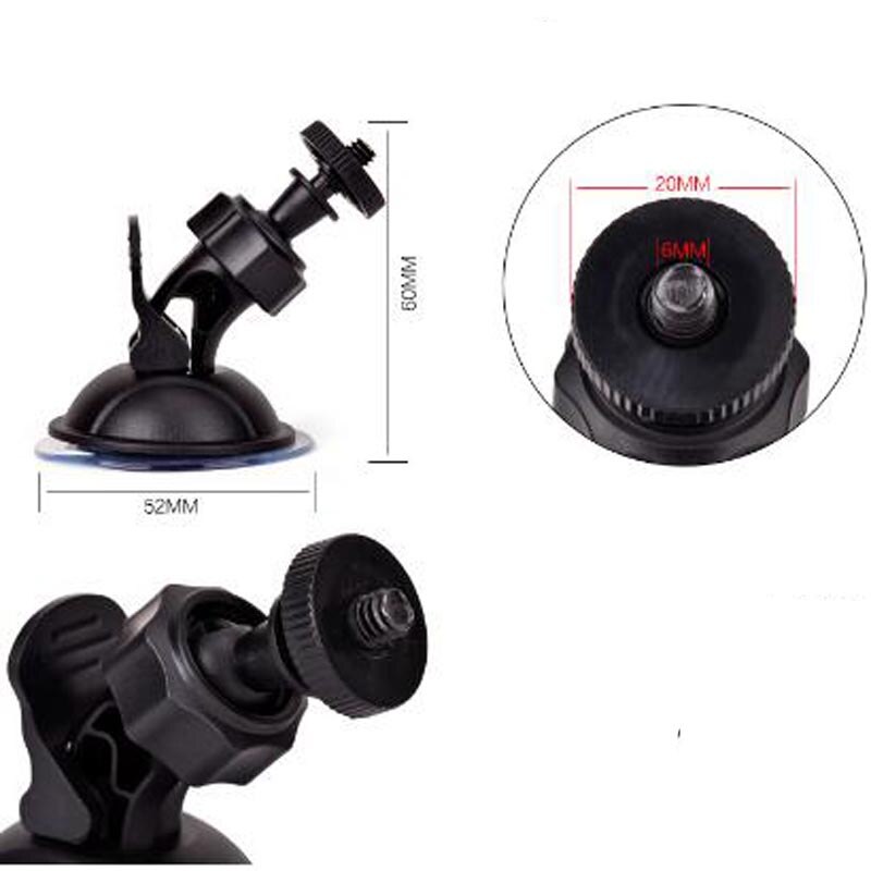 360 Degree Rotating Car DVR Holder DV GPS Camera Stand Holder Mini Suction Cup Mount Holder Car Mount Holder