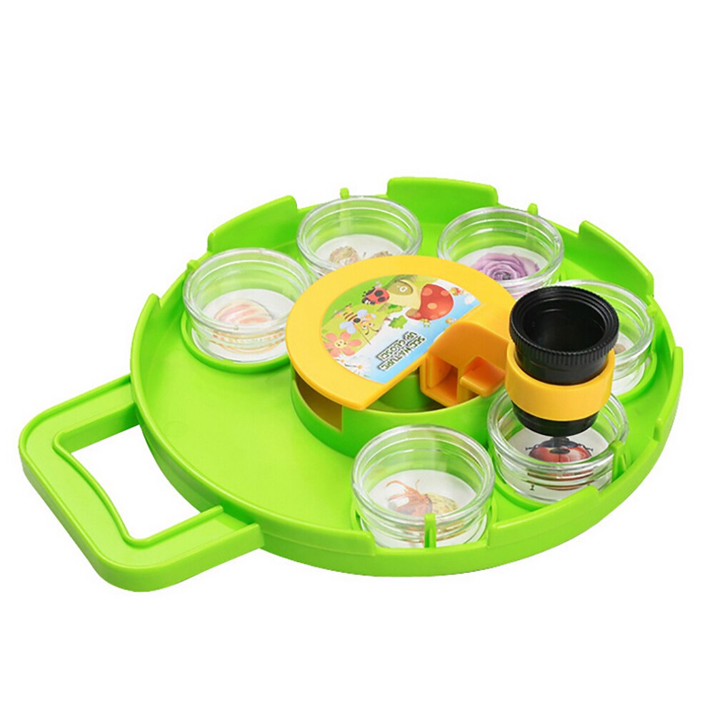Enfants Microscope Bug receveur visionneuse ensemble outils loupe étui de Collection Explorer jouet éducatif