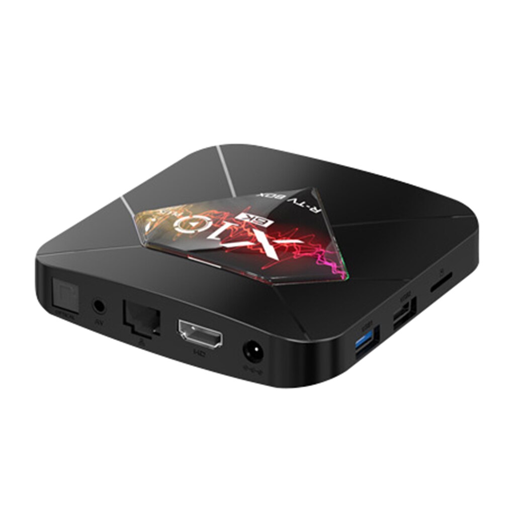 X10 Plus Android 9.0 Smart H6 Wifi 4 Gb + 32 Gb Set Top Box 6K Media Player Eu