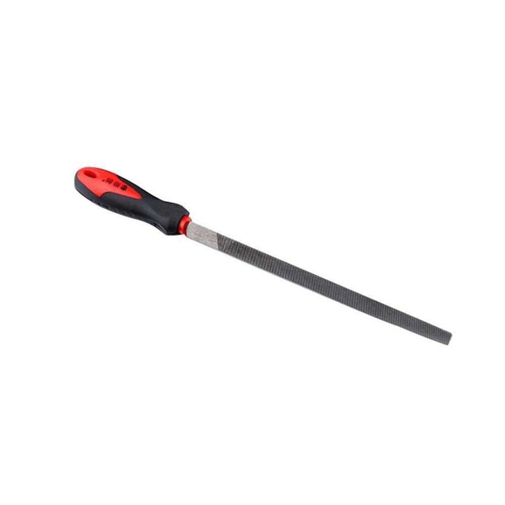 1PC Medium-Toothed Metal Files Set For Metalworking File Flat Half-Round Square Round Rasp Triangle Woodworking Steel N1P1: triangle