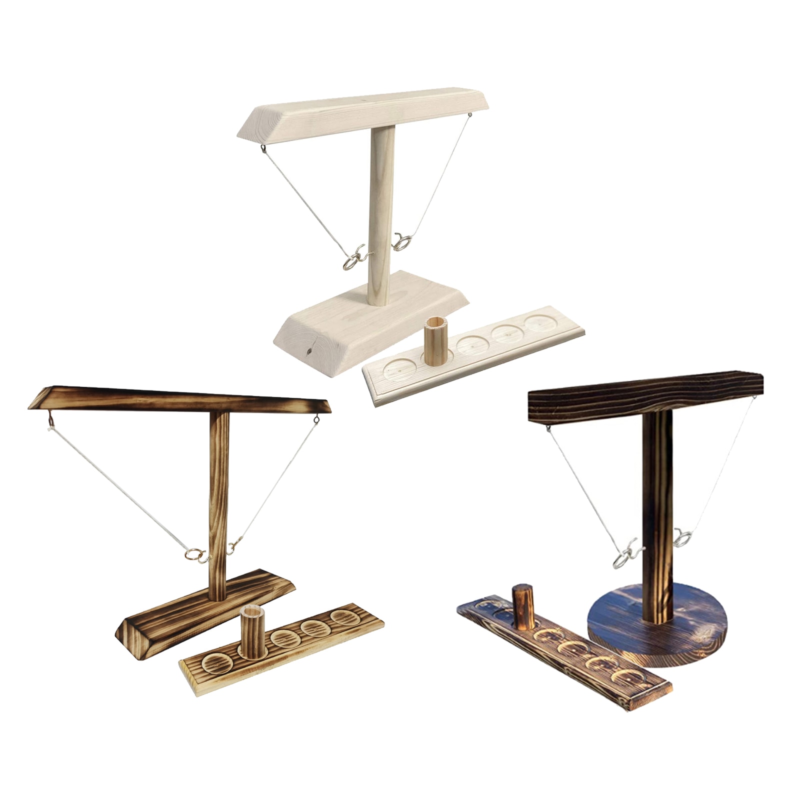 Hook and Ring Game Table Bar Parties Adults Battle Target Game for Family