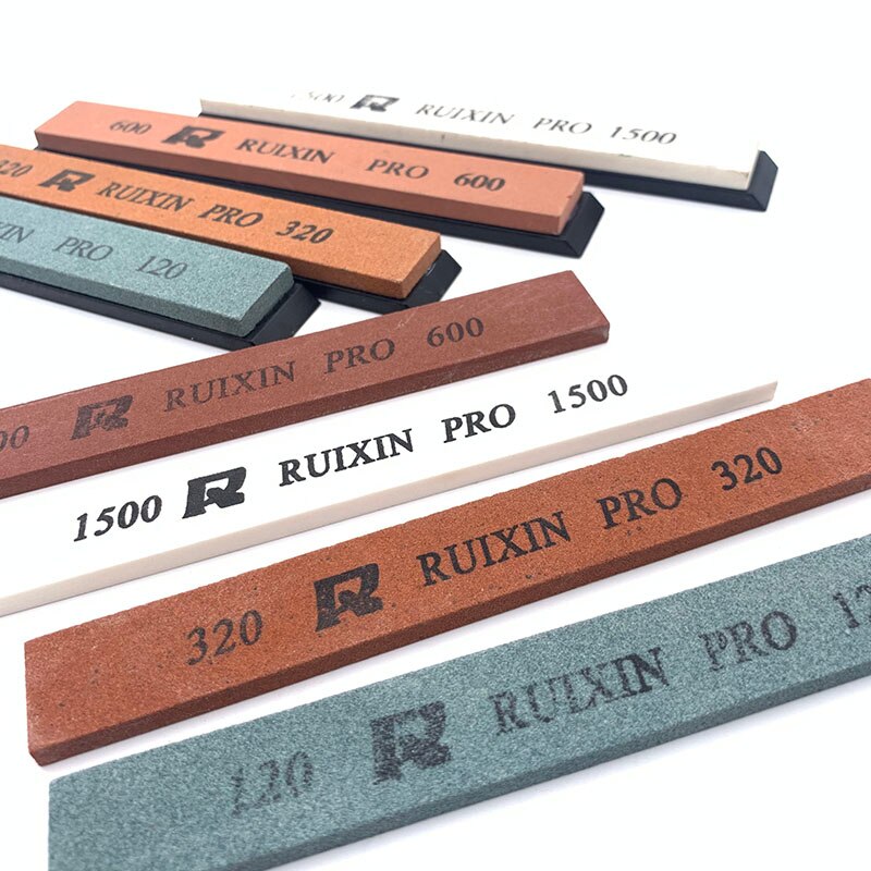 RUIXIN PRO set 120-1500 Grit Angle Sharpening stone Whetstone fixed knife sharpener Sharpening system kitchen tools