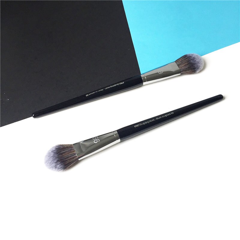 Pro Beeldhouwen Blush Brush #99-Spade-Als Hoofd Voor Contouren Blozen Poeders En Vloeistoffen Makeup Blending tool