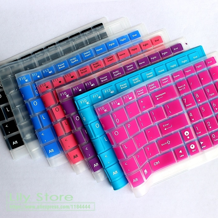 Keyboard Cover Protector Skin For Asus A553M D553M F553M K553M P553M X553M Vm590Z W519 L X501 X502 X503 M X551 X552 15.6 Inch