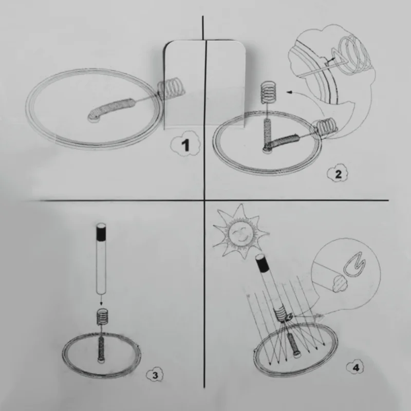 Encendedor Solar para exteriores, herramienta de emergencia para acampada, supervivencia, resistente al agua, a prueba de viento, accesorios para senderismo