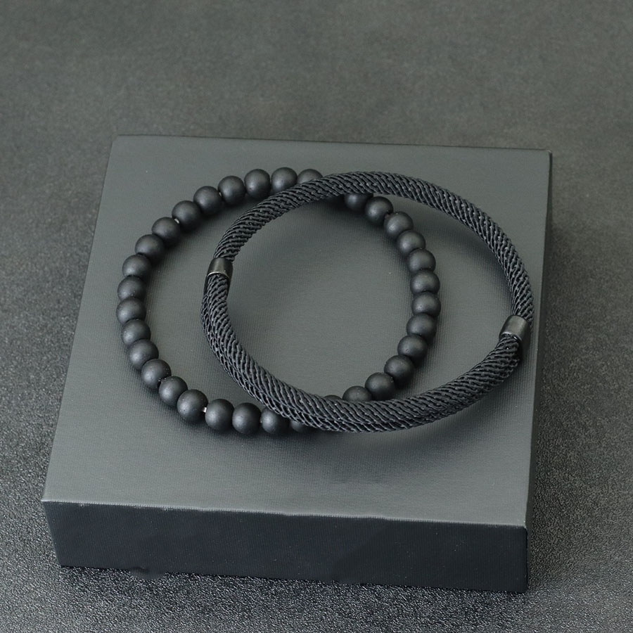 Conjunto de pulsera para Hombre a la , 2 uds., Braslet de hilo rojo de la suerte ajustable deslizante, Accesorios para Hombre, para él, brazalete Herren Joias: Estampado en caliente