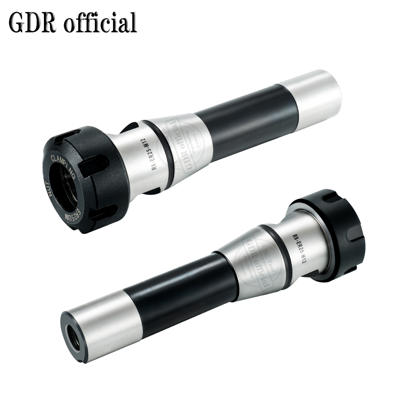 R8 ER tool holder R8 ER16 ER20 ER25 ER32 ER40 M12 collet chuck Milling Machine Milling Tool Holder R8 taper shank milling chuck