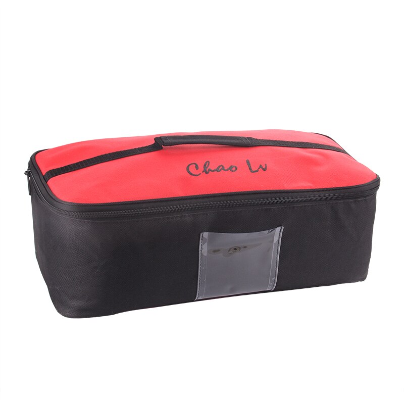 Outdoor Camping Opbergtas Picknick Mand Fornuis Pot Gas Tank Servies Bus Zelf Rijden Bbq Camping Reizen Maaltijd Carry tas