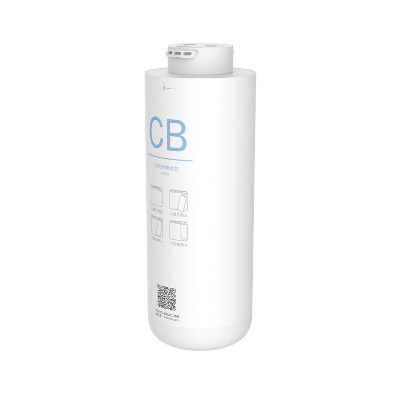Xiaomi-filtro purificador de agua PPC, filtro compuesto de ósmosis inversa, filtro trasero de carbón activado para C1 y MRB23, Original