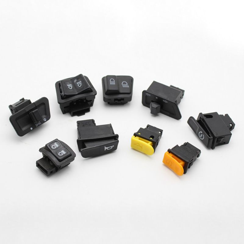 2-pin Electric Start Switch Button / Starter Switch for Scooter Moped Go-Kart