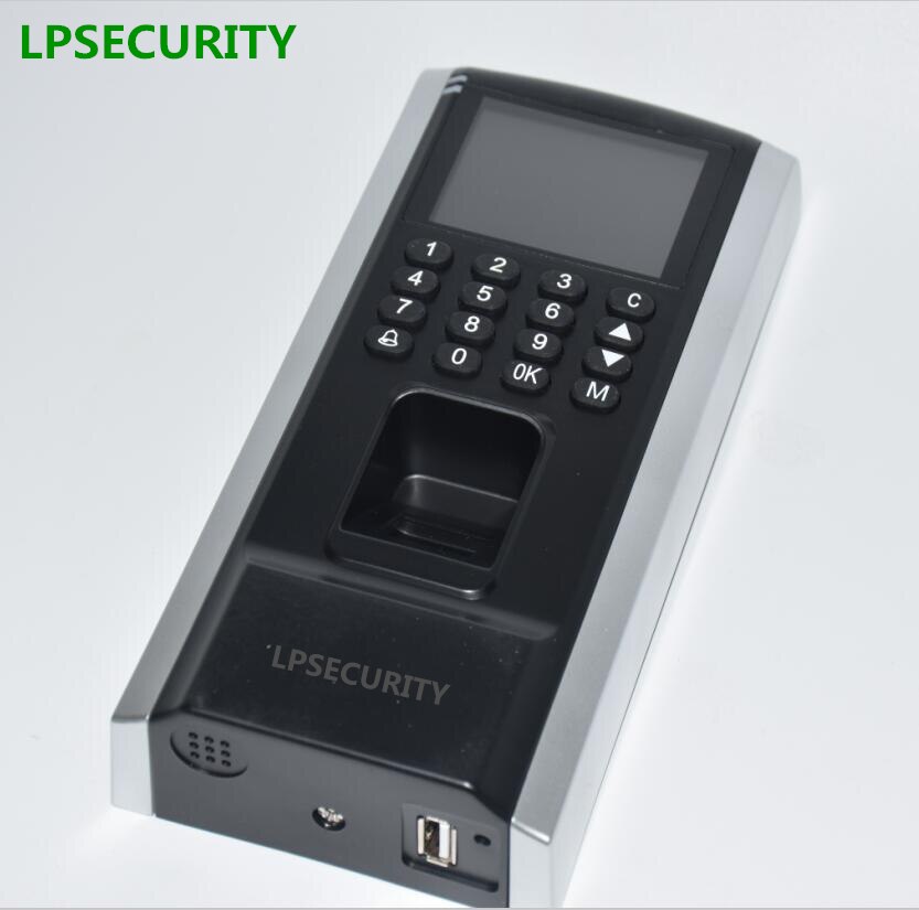 LPSECURITY TCP/IP network Biometric Fingerprint Access Control with Built-in 125khz rfId Card Door Access Control System