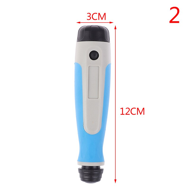 Ontbramen Braam Schraper Burr Handvat Hand Ontbramen Trimmen Cutter Hoofd Metalen Plastic Gereedschap: Blauw