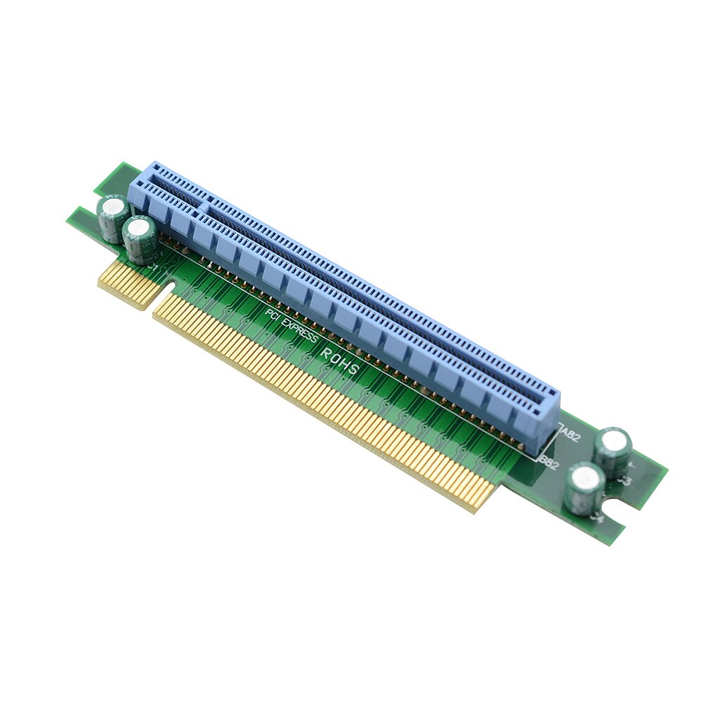 Pci-E Express 16X 90 Graden Adapter Riser Card Voor 1U Computer Server Chassis