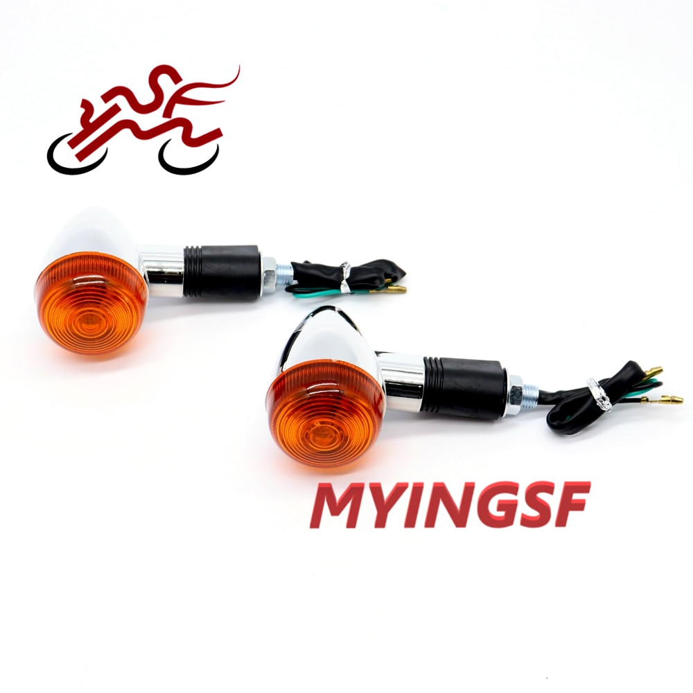Virago, para yamaha xv 125/250/400/500/535/750 virago, lâmpada para pisca-pisca de motocicleta