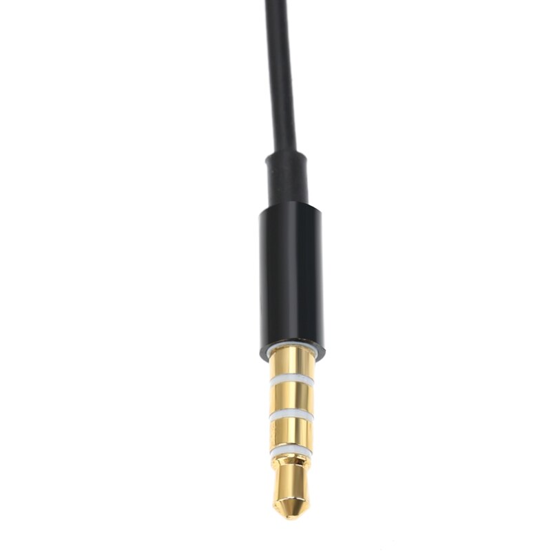 Auricular Anti-radiación, auricular estéreo de tubo acústico de aire de 3,5mm con micrófono para iPhone Samsung Huawei Xiaomi