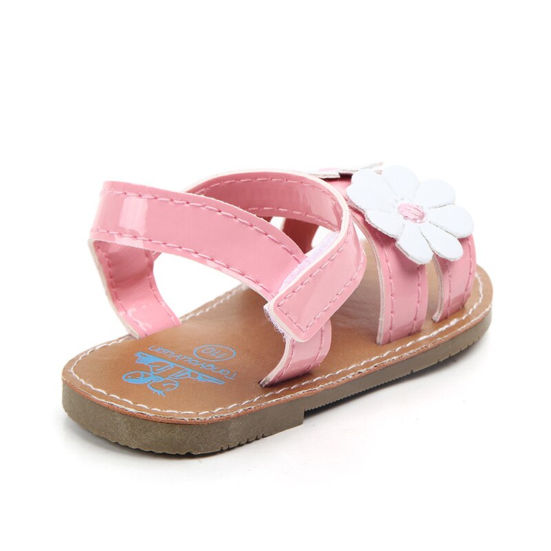 Zomer Meisje Sandalen Voor Baby Meisjes Footwear Сандалии Pasgeboren Pu Lederen Baby Schoenen Peuter Hard Rubberen Zool Kinderen Schoen