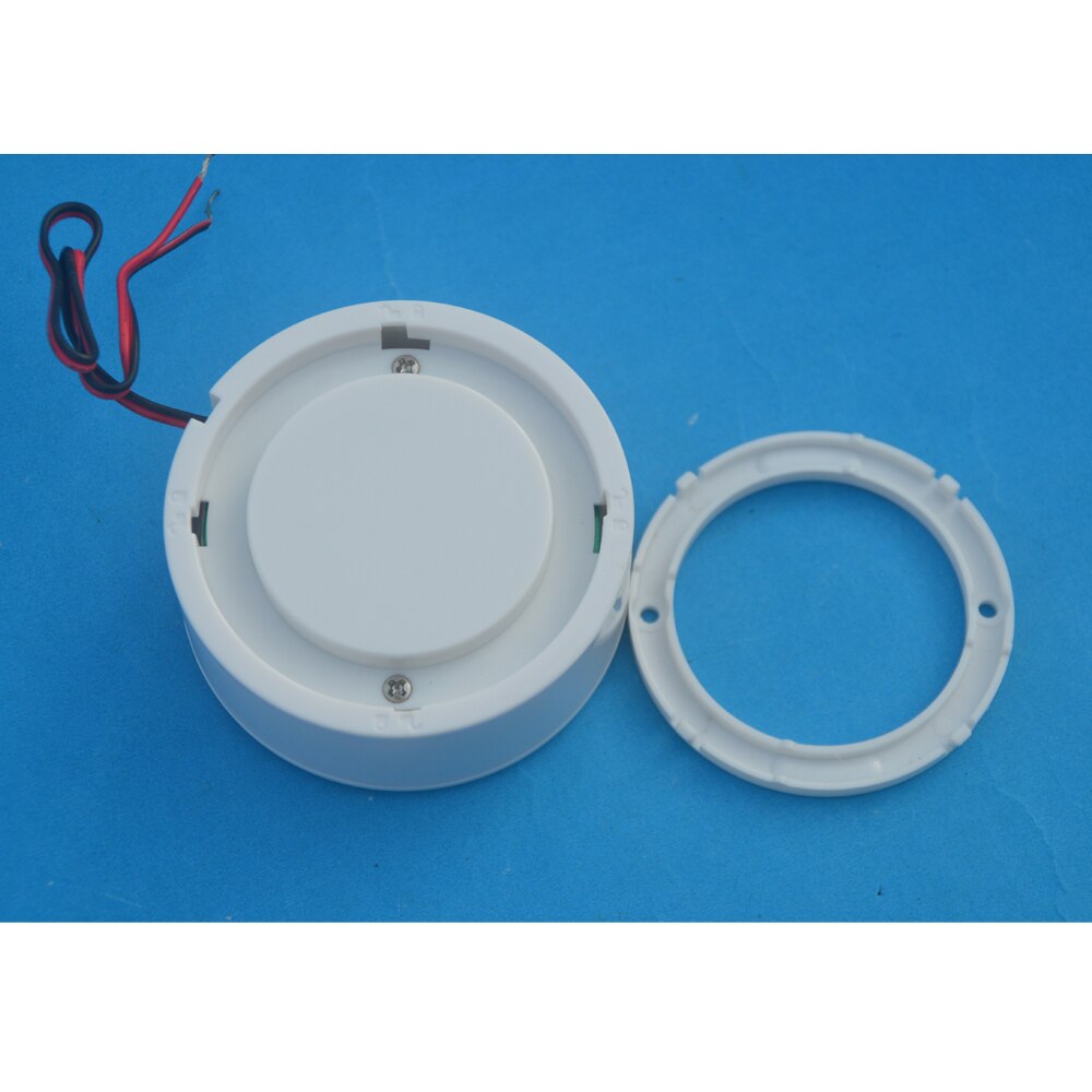 Wired Sound Alarm Strobe Flashing Light Siren Home Security System