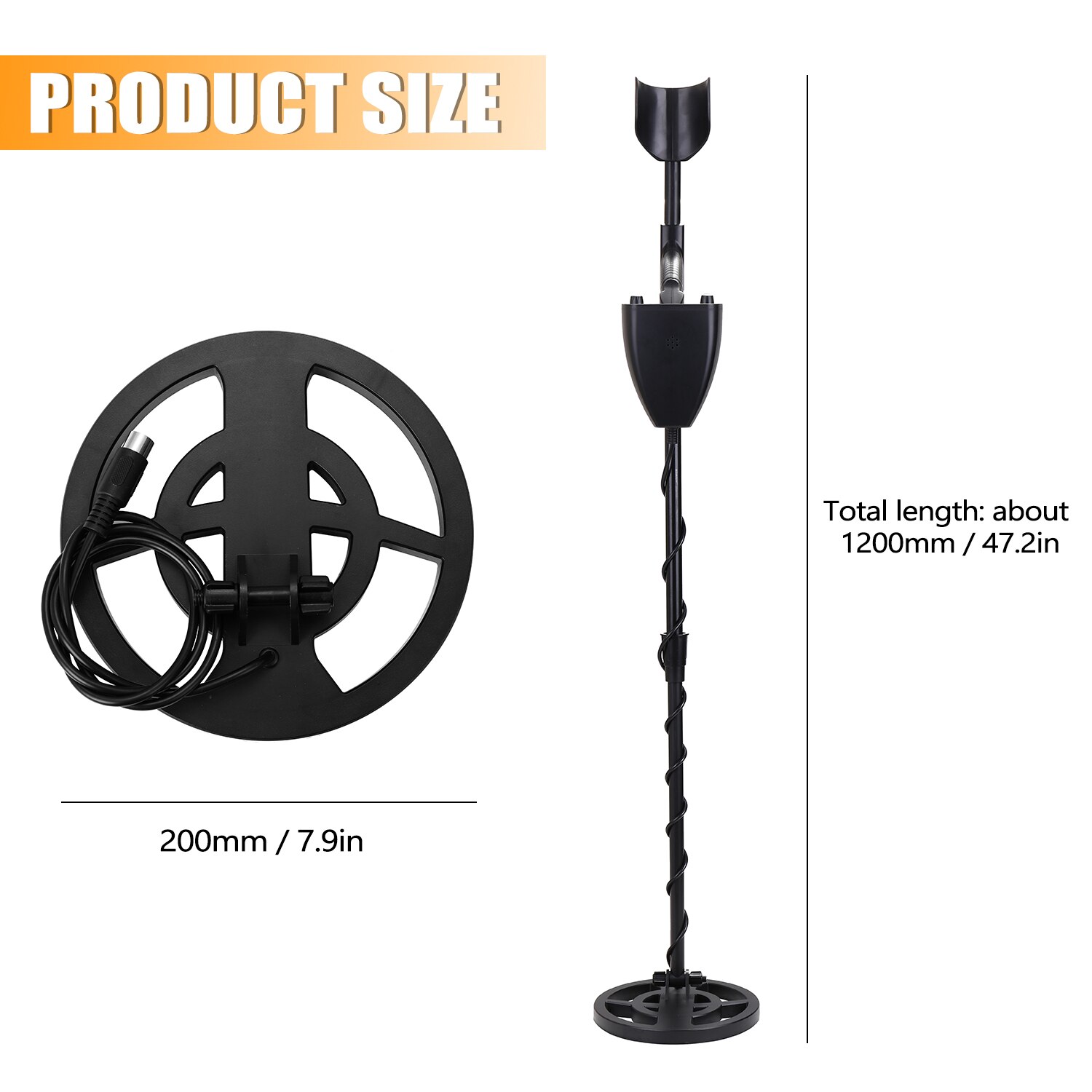 Underground Metal Detector GTX5060 Gold Ground Metal Detector Nugget High Sensitivity Sliver Finder Pinpointer