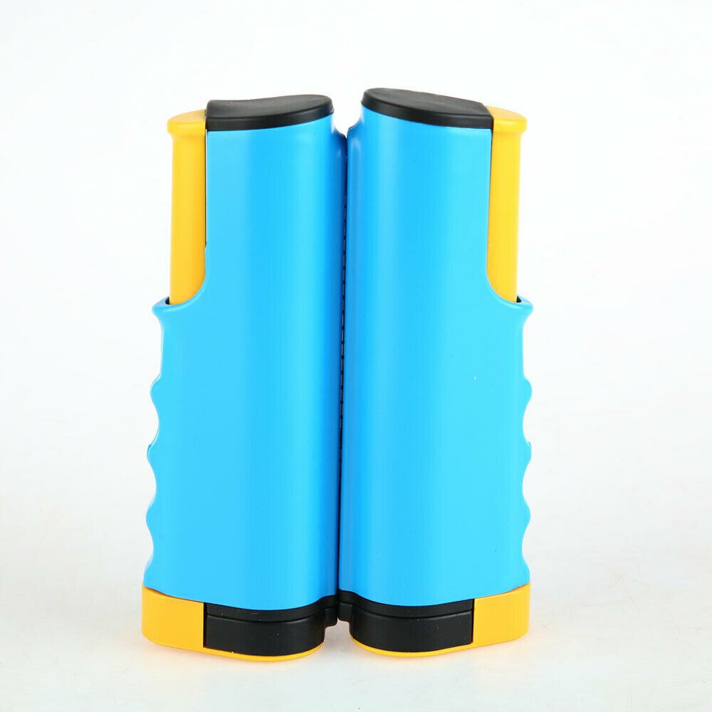 Portable Table Tennis Net, Retractable Table Tennis Net Frame, Suitable For Any Non-slip Table Tennis Net Used Anywhere: Blue yellow