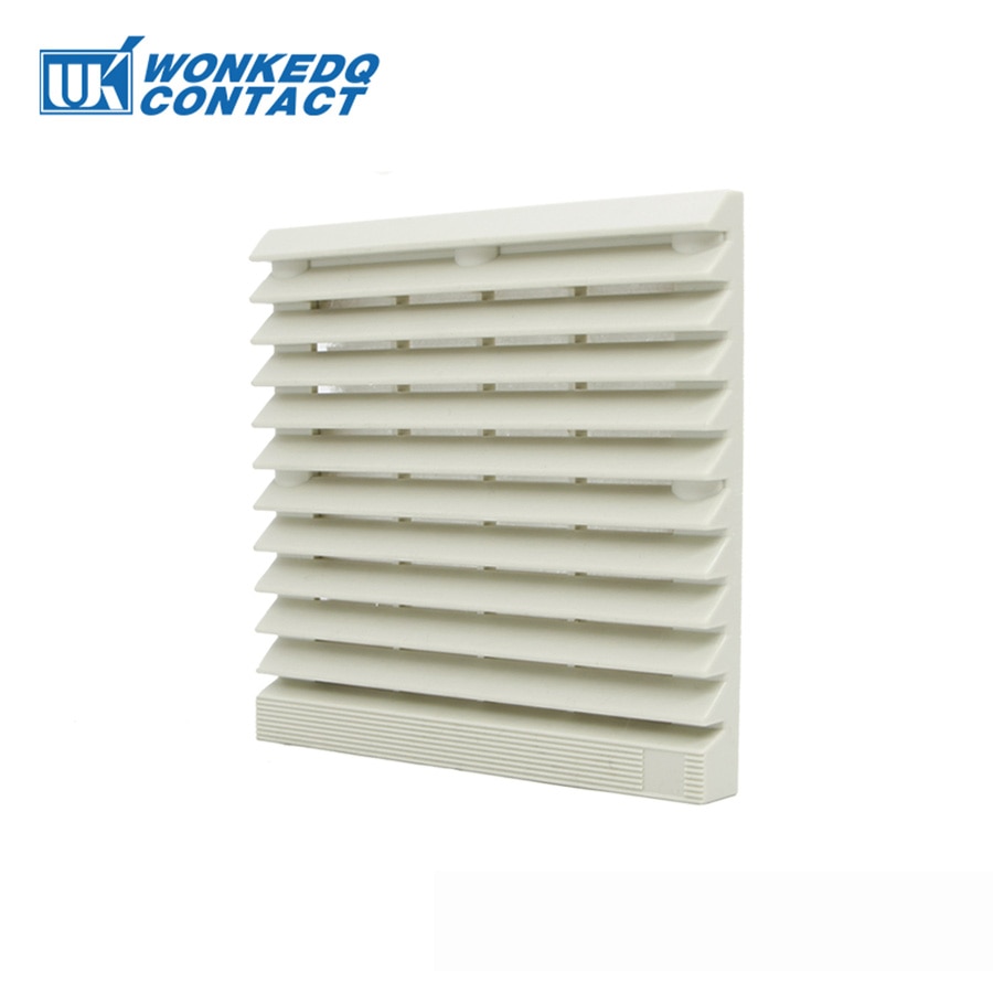 9803-300 kabinet ventilation filter sæt skodder dæksel vandtæt gitter lamel blæser udstødning køle ventilator panel uden ventilator