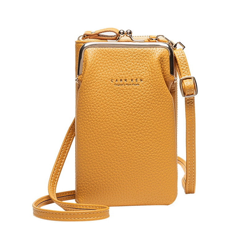 Small Crossbody Bags Women Mini PU Leather Shoulder Messenger Bag For Girls Yellow Bolsas Ladies Phone Purse Zipper Flap