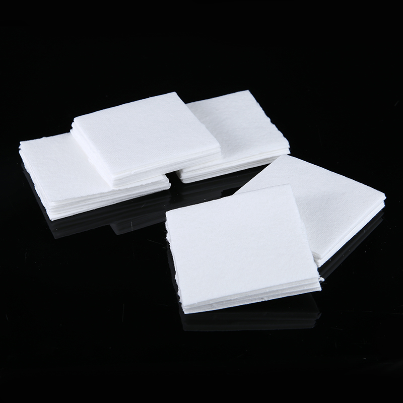 Nuovo 50 fogli 80*80*1mm forno a microonde vetro fusione carta fibra ceramica quadrato famiglia fai da te carta in fibra artigianale