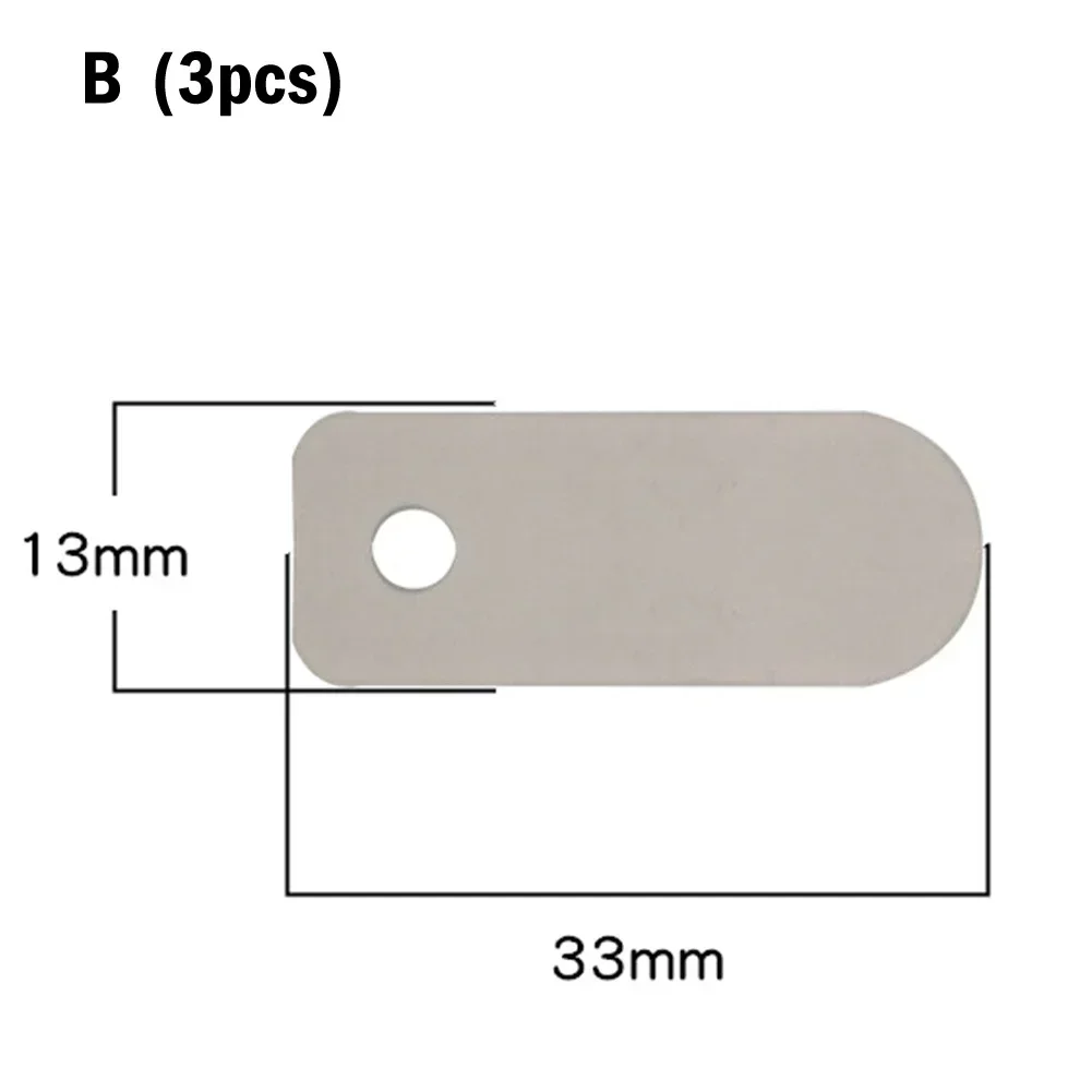 3-teilige Luftkompressor-Ventilplatten-Montagen ätze für geräuschlose Öl kolben maschinen Eisenplatten Luft kompressoren Pneumatische Teile: verrotten