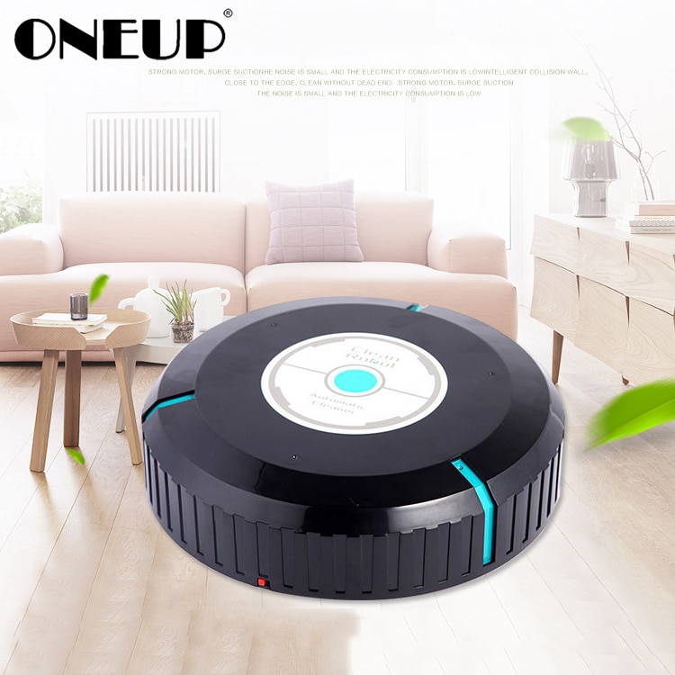 ONEUP Home Auto Cleaner Robot Microfiber Smart Robotic Automatic Mop Sweeping Floor Corners Dust Cleaner Sweeper Vacuum Cleaner