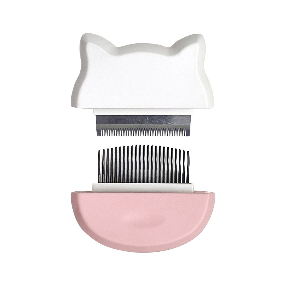 Huisdiervacht knooptang, hondentrimmer, verharingsgereedschap, huisdierkat, ontharingskam, borstel, dubbelzijdige huisdierproducten