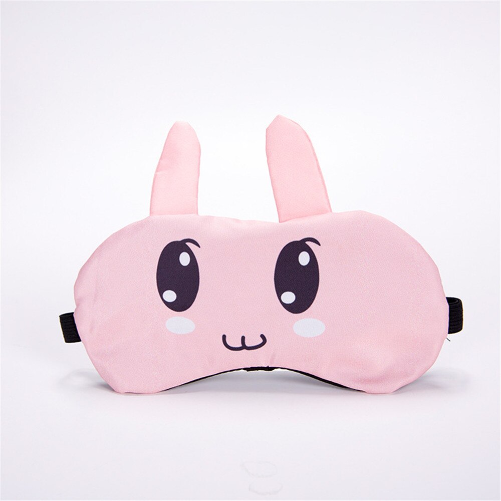 Sleeping Mask Eyepatch Cute Cartoon Cold Eye Sleep Mask Ice Compress Blue Gel Travel Relaxing Eye Care Tools