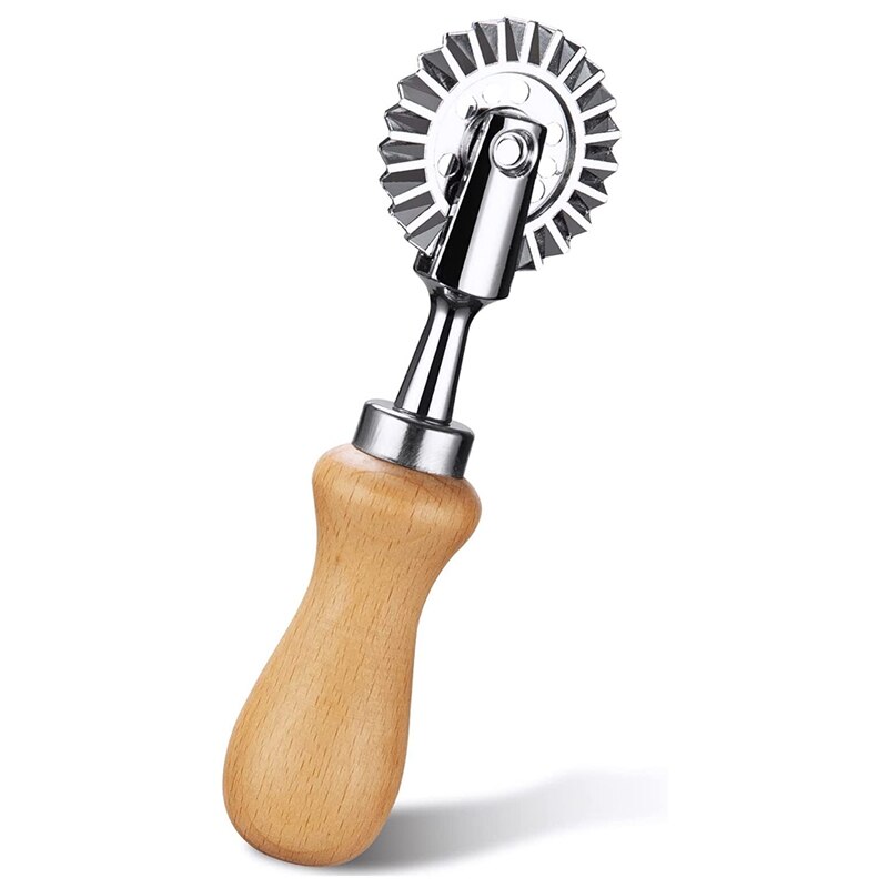 Kółko robić wykrawania ciasta-makaron radełko-Ravioli Crimper radełko krajalnica robić ciasta na makaron kuchenny akcesoria: Default Title