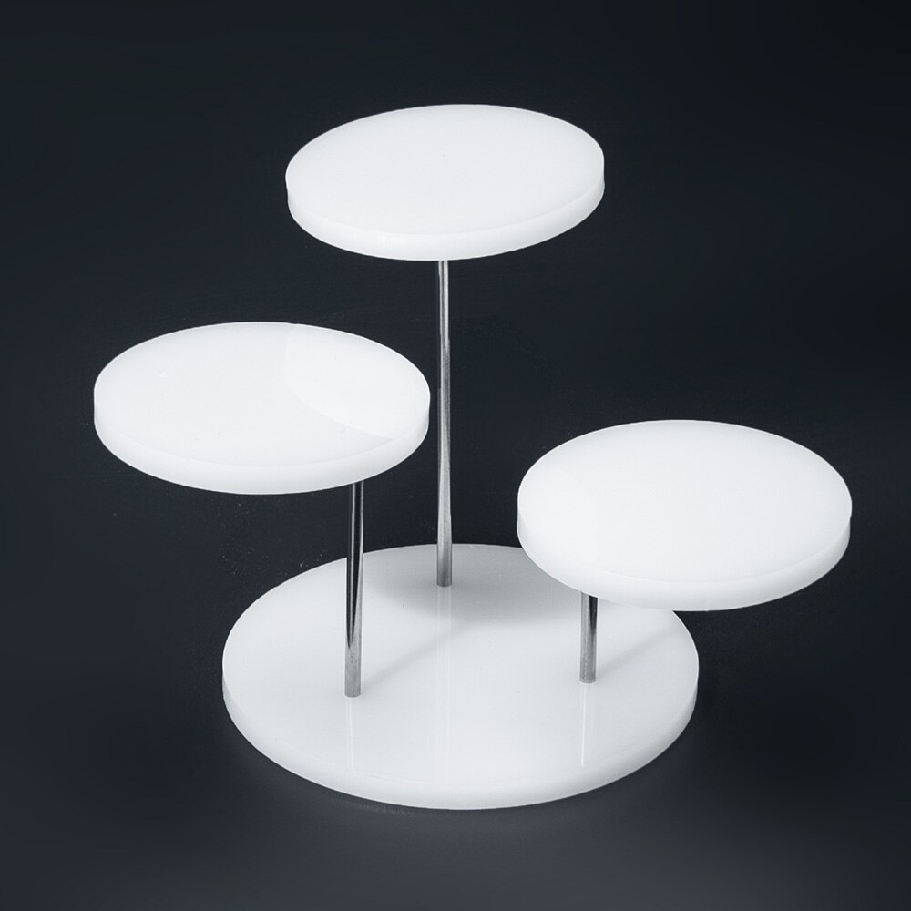 Portable Acrylic Products Display Stands Plexiglass Displaying Risers Shelves for Mini Figurines Collectibles Foods