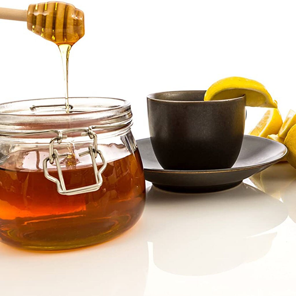 24Pcs Honey Dipper Sticks, Wooden Honeycomb Stick, Mini Honey Stirrer Stick for Drizzle Honey Melted Chocolate, Caramel