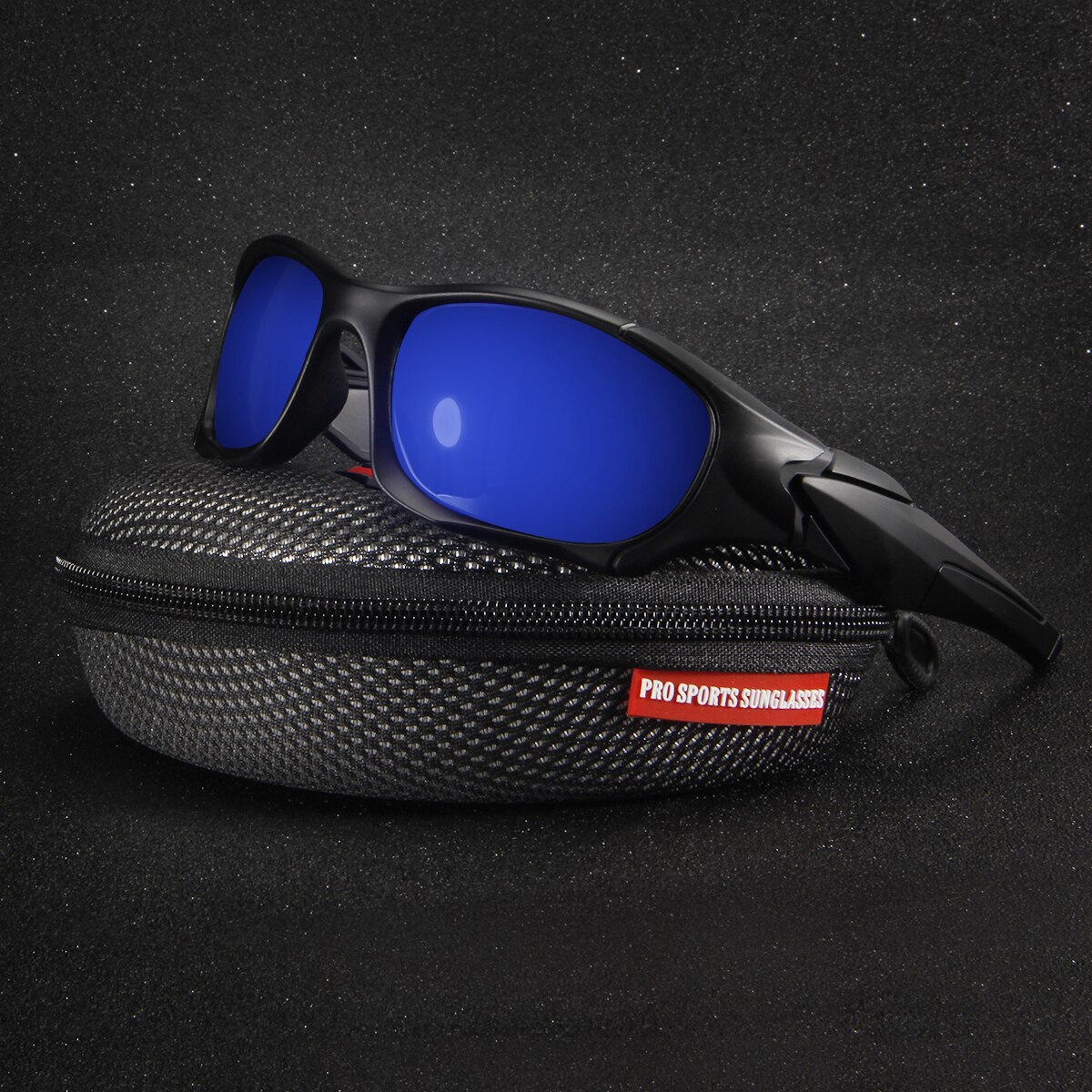 QUESHARK Men Women HD Polarized Sports Fishing Sunglasses UV400 Anti-Glare Hiking Eyewear TR90 Frame Sport Bike Cycling Glasses