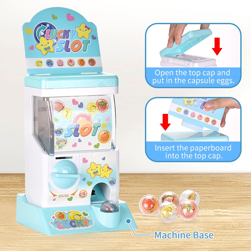 Mini Balle Attraper Machine Bébé Serrant La Machine Oeuf Machine de Torsion Bonbons Serrant La Machine