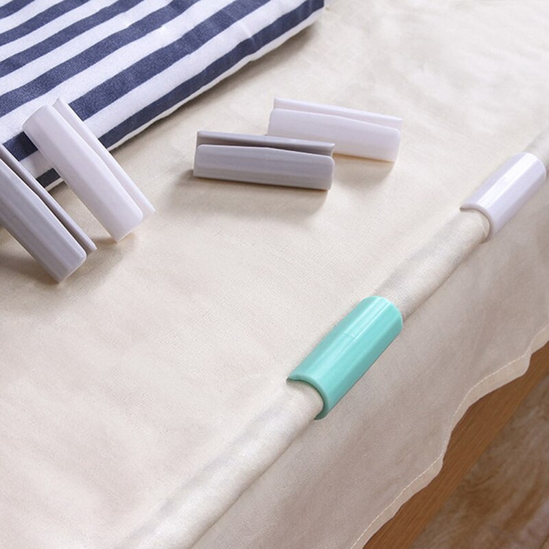 12 Stks/set Home Living Dekens Laken Clip Matras Fasteners Set Fixing Antislip Klem Quilt Bed Cover Grijpers houder