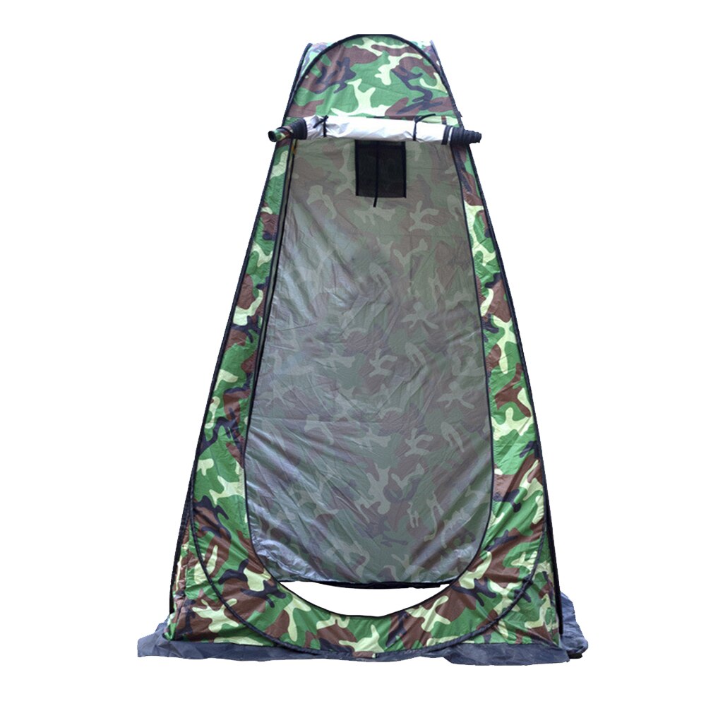 1.2*1.2*1.9m let opsætning øjeblikkelig pop up pod omklædningsrum privatliv telt bærbart udendørs brusebad telt camping toilet telt: Camouflage