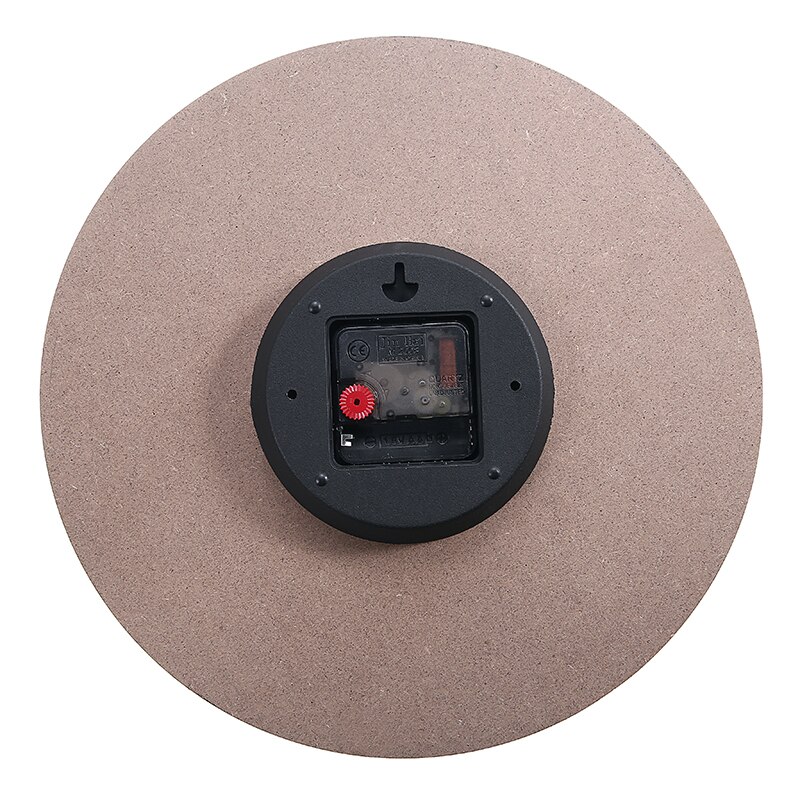 Reloj de pared matemático para el hogar, cronógrafo colgante negro con gran formato de 30cm, ideal para decoración del dormitorio, novedad