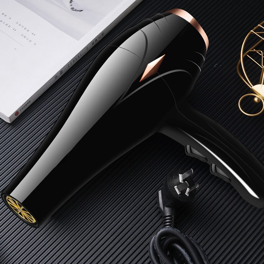 Hair Dryer with Ionic Conditioning, AC Motor Hair Dryer Fast Drying, Hair Care Dryer, 2 Speeds, 3 Heating