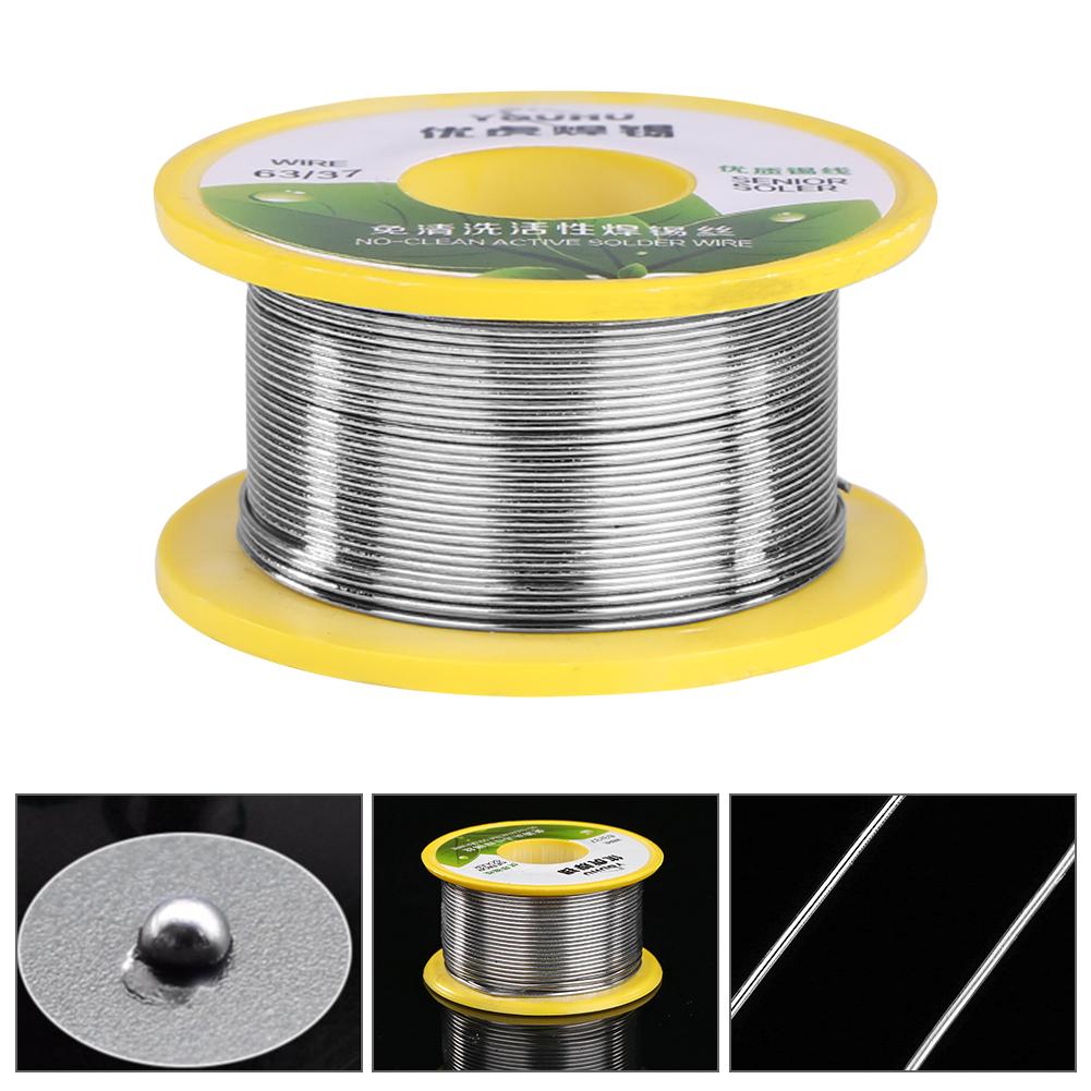Solder wire 50g 0.5mm 0.8mm 1.0mm Wire Melt Rosin Core Solder Soldering Wire Roll No-clean Welding Accessories