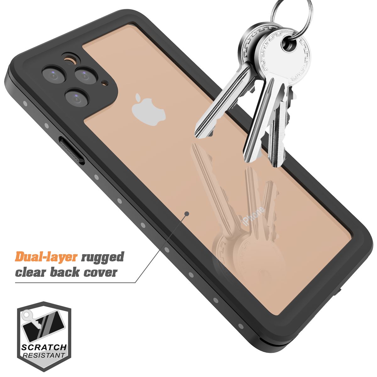 Funda de teléfono de buceo para iPhone 11 Pro Max a prueba de golpes a prueba de polvo de cuerpo completo IP68 funda impermeable para iPhone 11 pro X XS MAX XR 11Pro carcasa de teléfono a prueba de agua