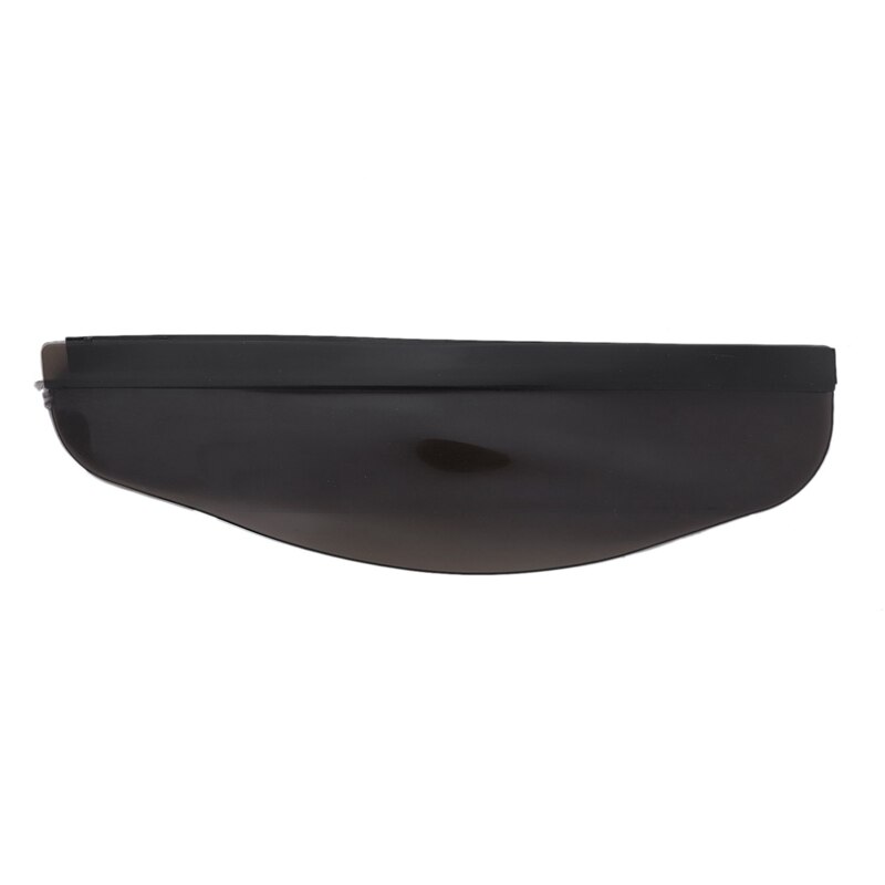 2 x universel Flexible PVC voiture rétroviseur pluie ombre étanche lames voiture rétroviseur sourcil pluie couverture, noir & 2 x soleil